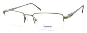 1-GANT G Nolita AS Men's Eyeglasses Frames Half-rim 51-19-140 Antique Silver-715583900325-IKSpecs