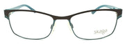 2-Skaga 3864 Filippa 5201 Women's Eyeglasses Frames 53-17-135 Brown-IKSpecs