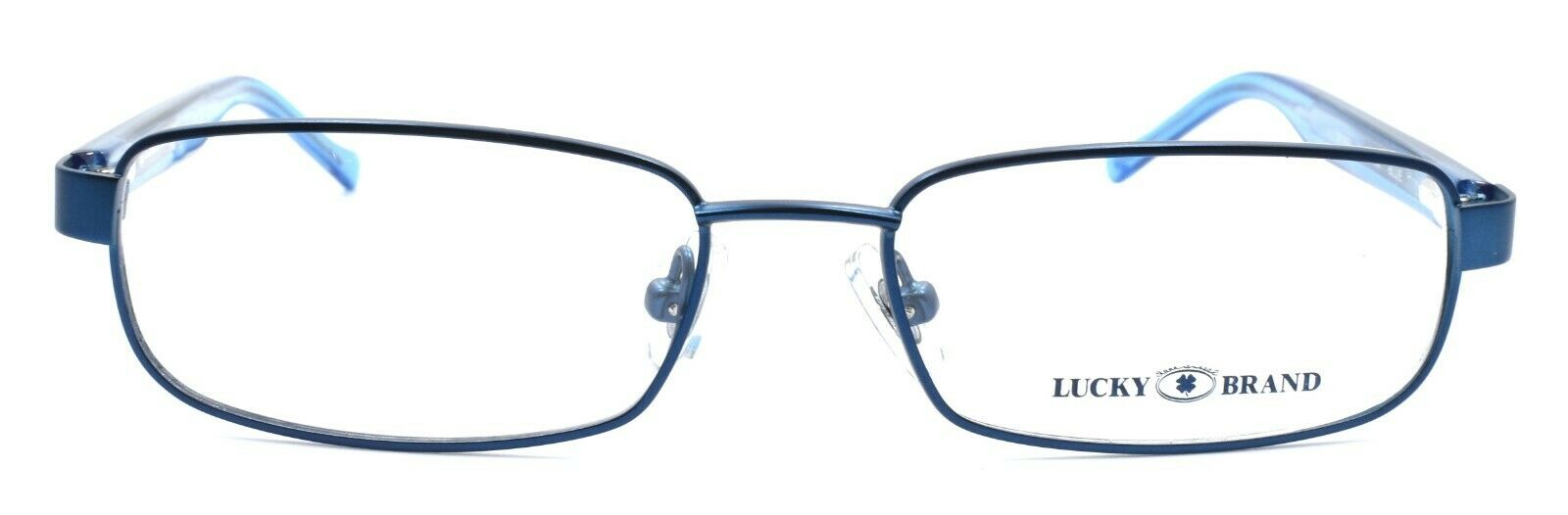 2-LUCKY BRAND Zipper Eyeglasses Frames SMALL 50-15-130 Blue + CASE-751286226942-IKSpecs