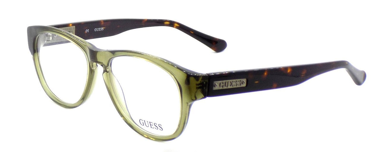1-GUESS GU1753 OLTO Men's Eyeglasses Frames 53-16-140 Olive Tortoise + CASE-715583550636-IKSpecs