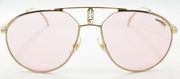 2-Carrera 1025/S EYR Sunglasses Aviator 59-17-145 Gold / Pink Photochromic-716736202464-IKSpecs