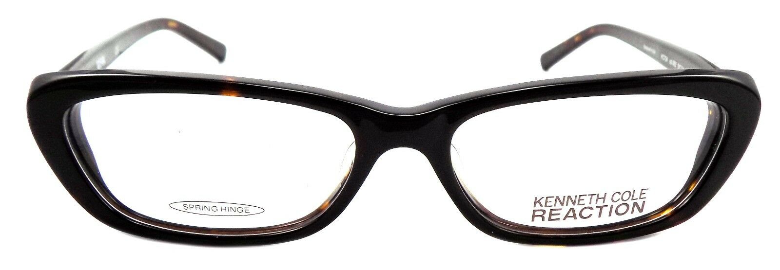 2-Kenneth Cole Reaction KC0724 052 Women's Glasses Cat Eye 51-14-135 Dark Havana-726773172354-IKSpecs