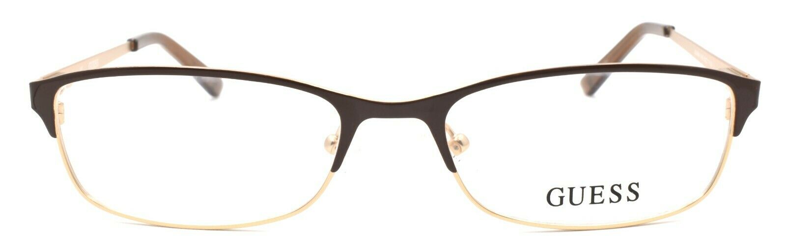 2-GUESS GU2544 045 Women's Eyeglasses Frames 52-17-135 Shiny Light Brown + CASE-664689748365-IKSpecs
