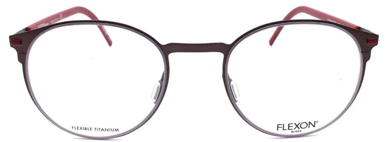 2-Flexon B2075 035 Men's Eyeglasses Graphite 49-21-145 Flexible Titanium-886895484992-IKSpecs