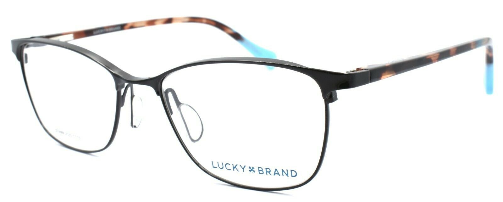 1-LUCKY BRAND D509 Women's Eyeglasses Frames 54-17-135 Black + CASE-751286332223-IKSpecs