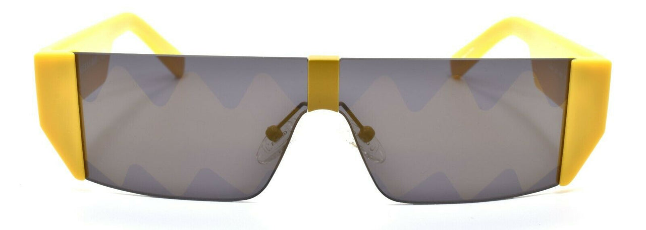 GUESS x J Balvin GU8207 39C Sunglasses Shiny Yellow / Smoke