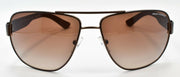 2-Armani Exchange AX2012S 605813 Men's Aviator Sunglasses 62-14-125 Brown Gradient-8053672283464-IKSpecs