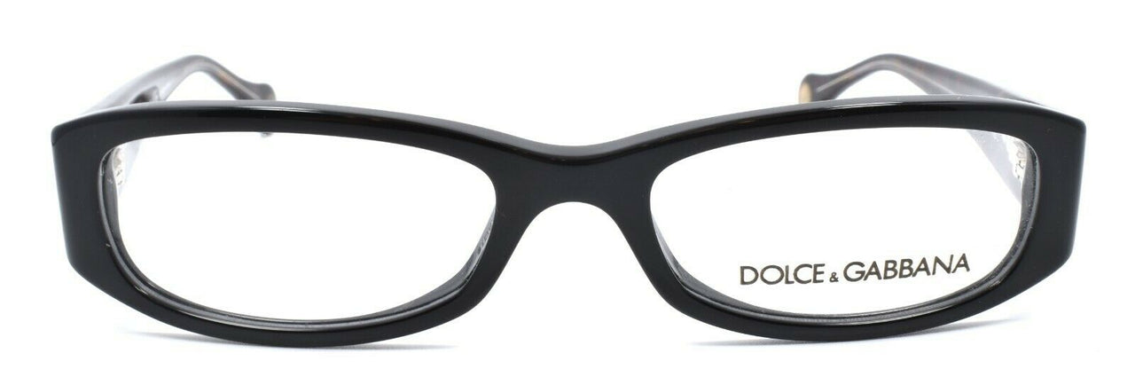 2-Dolce & Gabbana D&G 1228 1977 Women's Eyeglasses Frames Petite 48-16-135 Black-679420461007-IKSpecs