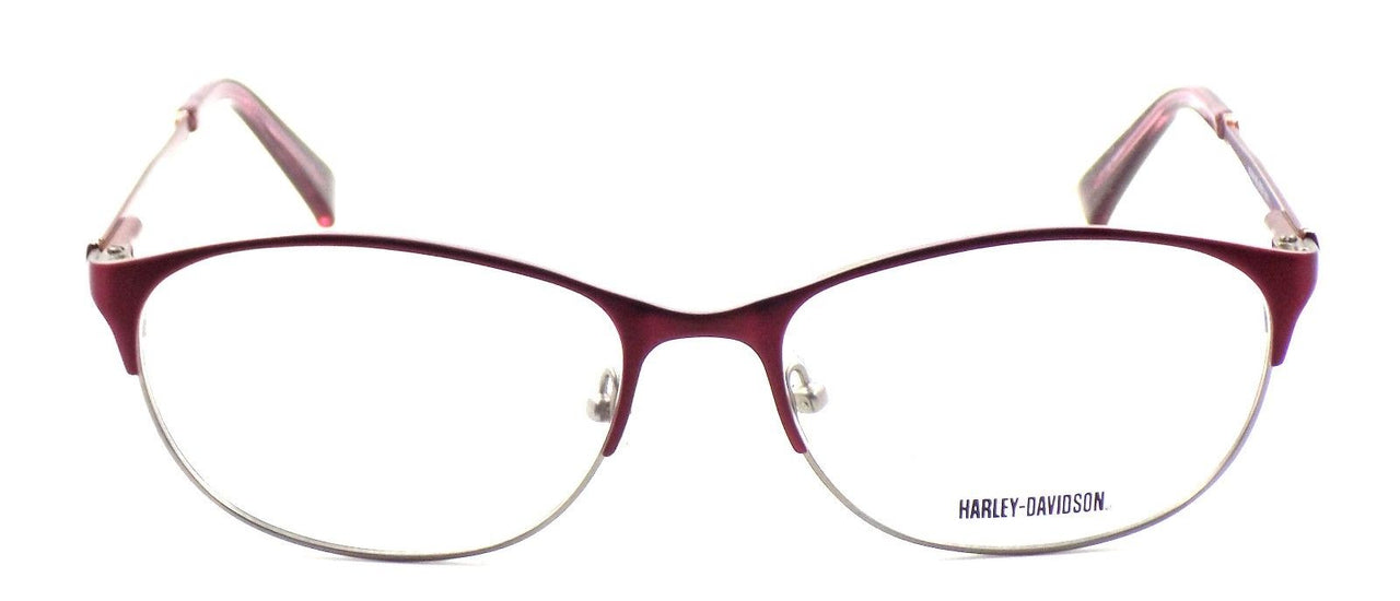 2-Harley Davidson HD516 RD Women's Eyeglasses Frames LARGE 57-17-140 Red + CASE-715583540019-IKSpecs