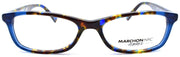 2-Marchon M5503 415 Women's Eyeglasses Frames 51-16-135 Blue Tortoise-886895430609-IKSpecs