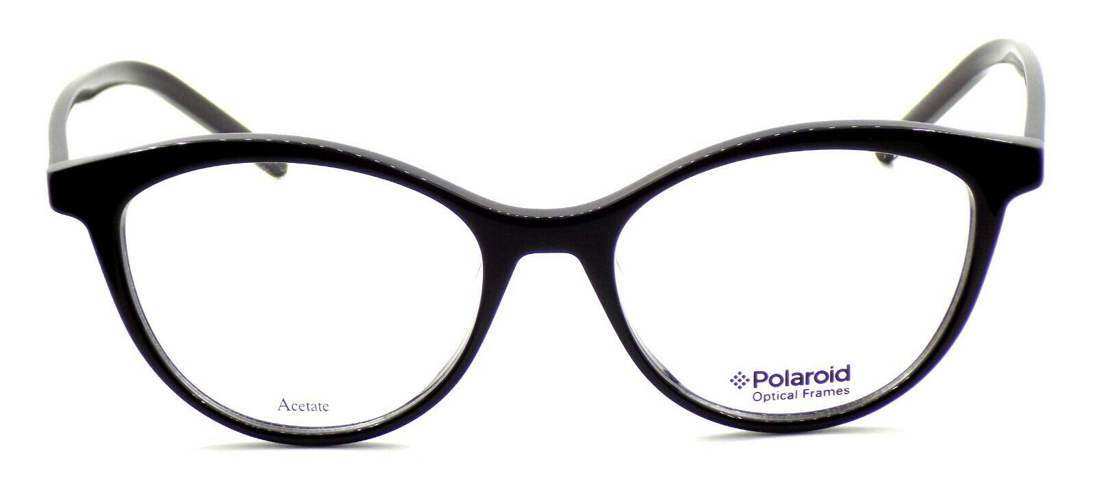 2-Polaroid Core PLD D303 807 Women's Eyeglasses Frames Cat-eye 51-17-145 Black-827886328710-IKSpecs