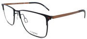 1-Flexon B2031 002 Men's Eyeglasses Matte Black 57-18-145 Flexible Titanium-883900205122-IKSpecs