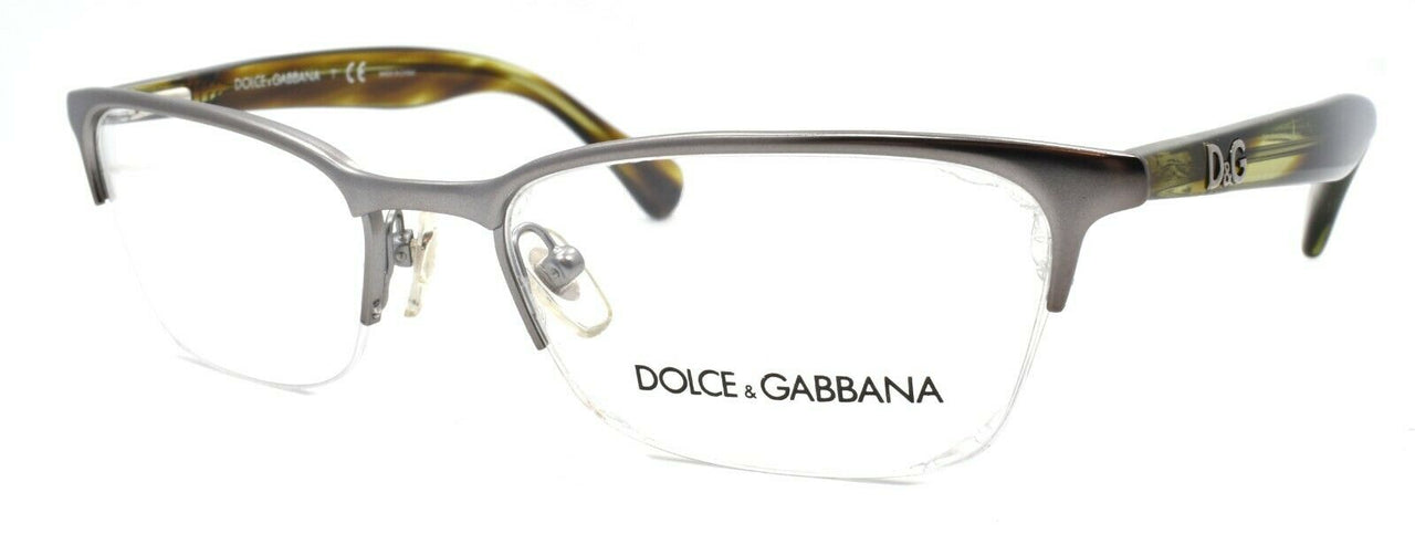 Dolce & Gabbana DD 5113 1139 Women's Eyeglasses Half-rim 50-17-135 Gunmetal