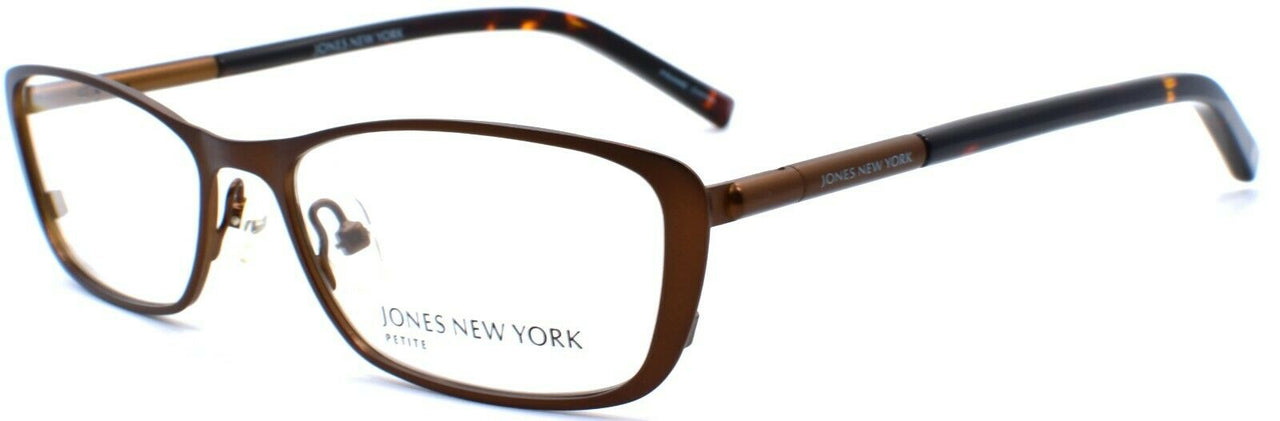 1-Jones New York JNY J140 Women's Eyeglasses Frames Petite 51-15-135 Brown-751286272161-IKSpecs