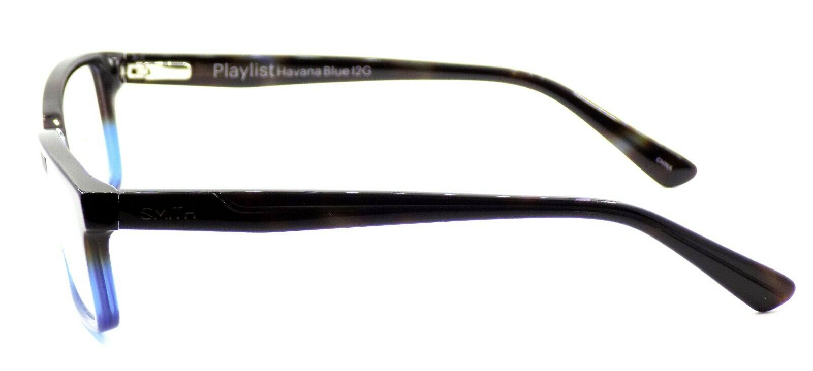 3-SMITH Optics Playlist I2G Unisex Eyeglasses Frames 54-16-135 Havana Blue + CASE-716737723128-IKSpecs