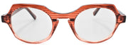 2-Eyebobs Heda Letus 2744 01 Women's Reading Glasses Red / Pink Stripes +2.50-842754159753-IKSpecs