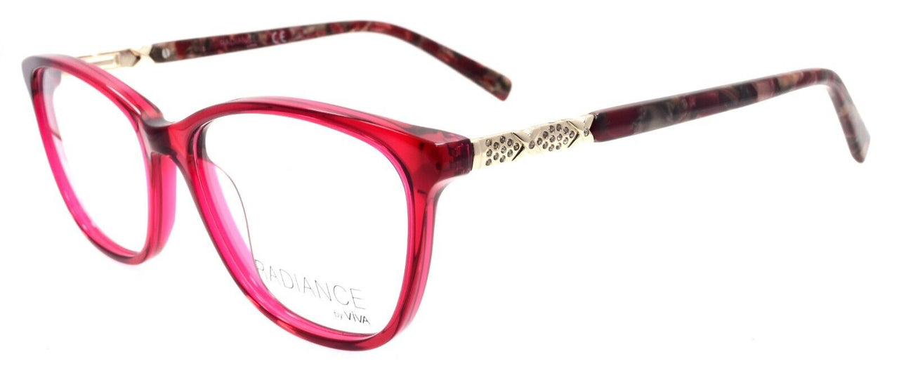 Viva Radiance by Marcolin VV8015 069 Women's Eyeglasses 52-15-140 Bordeaux