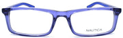 2-Nautica N8162 410 Men's Eyeglasses Frames 53-18-140 Navy Crystal-688940465471-IKSpecs