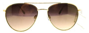 2-OSCAR By Oscar De La Renta OSS3110 718 Women's Sunglasses Aviator Gold / Brown-800414565870-IKSpecs