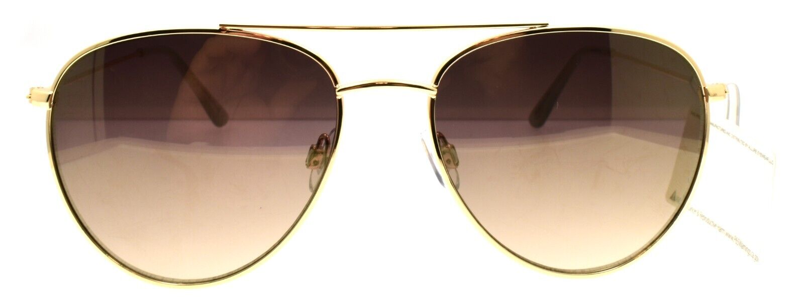 2-OSCAR By Oscar De La Renta OSS3110 718 Women's Sunglasses Aviator Gold / Brown-800414565870-IKSpecs