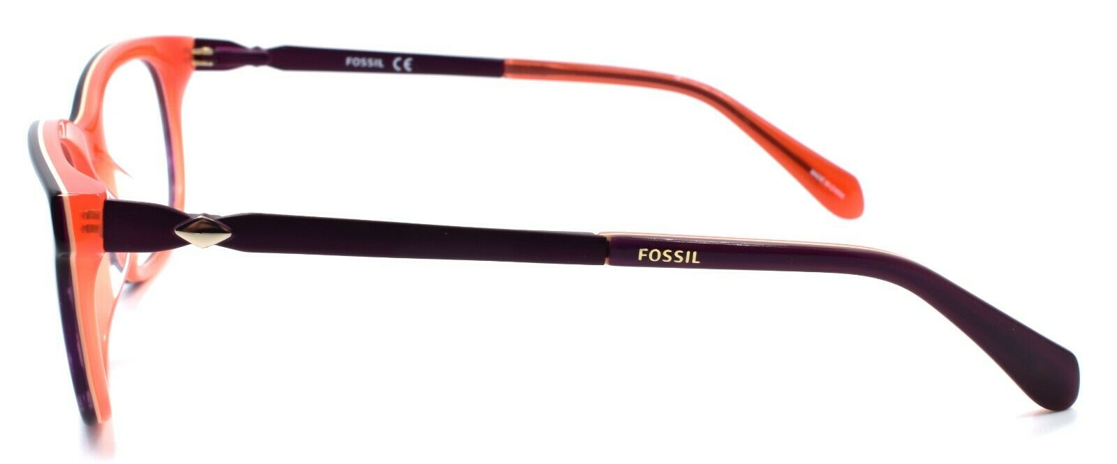 3-Fossil FOS 7025 7FF Women's Eyeglasses Frames 50-15-140 Purple Violet Red-716736029269-IKSpecs