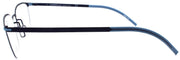3-Flexon B2007 412 Men's Eyeglasses Navy 50-19-145 Flexible Titanium-883900206747-IKSpecs
