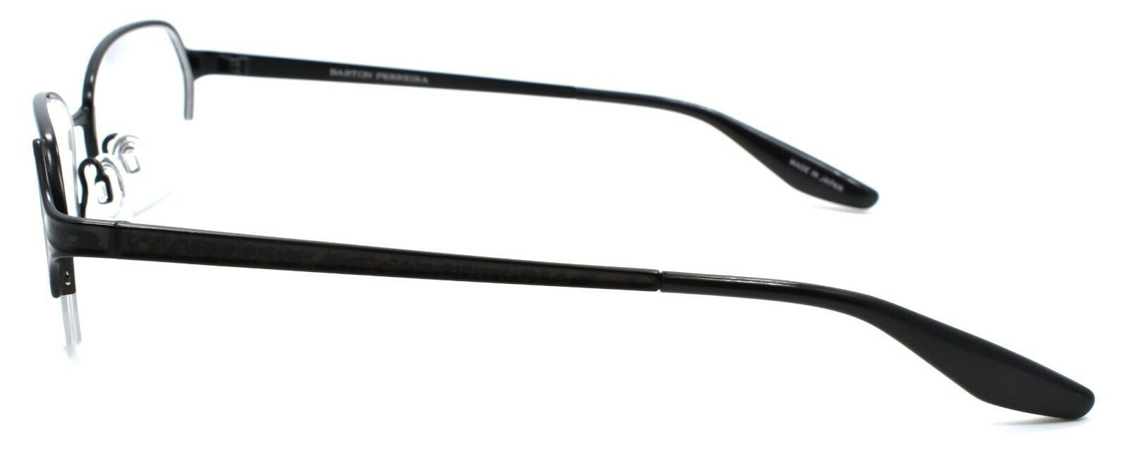 3-Barton Perreira Valera Women's Eyeglasses Half-rim 50-18-135 Black / Snake-672263039907-IKSpecs