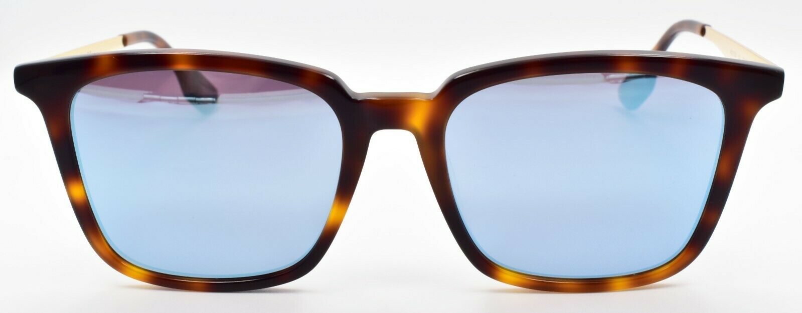 2-McQ Alexander McQueen MQ0070SA 002 Unisex Sunglasses Havana / Mirrored-889652064888-IKSpecs