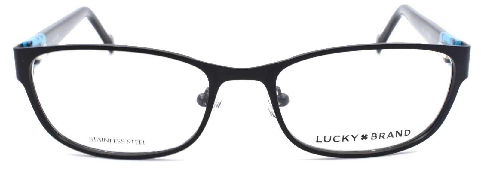 2-LUCKY BRAND D121 Women's Eyeglasses Frames 51-17-140 Black / Blue-751286341980-IKSpecs