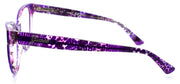 3-GUESS GU2782 099 Women's Eyeglasses Frames Cat-eye 54-17-140 Purple Leopard-889214145581-IKSpecs