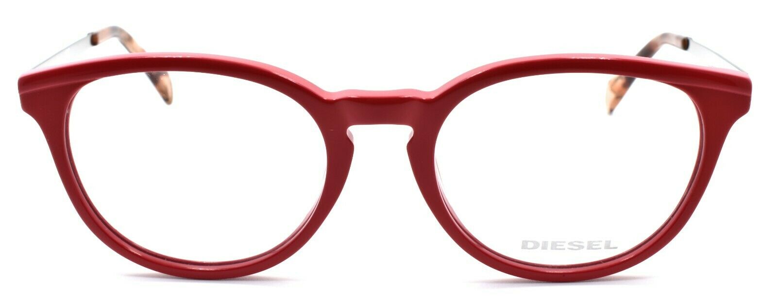 2-Diesel DL5150 068 Eyeglasses Frames 50-18-140 Red Cherry Palladium-664689707492-IKSpecs