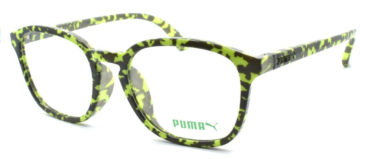 1-PUMA PU0080OA 004 Men's Eyeglasses Frames 51-18-150 Gray / Yellow-889652029917-IKSpecs