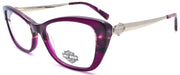 1-Harley Davidson HD0557 083 Women's Eyeglasses Frames 51-16-140 Violet-889214243089-IKSpecs
