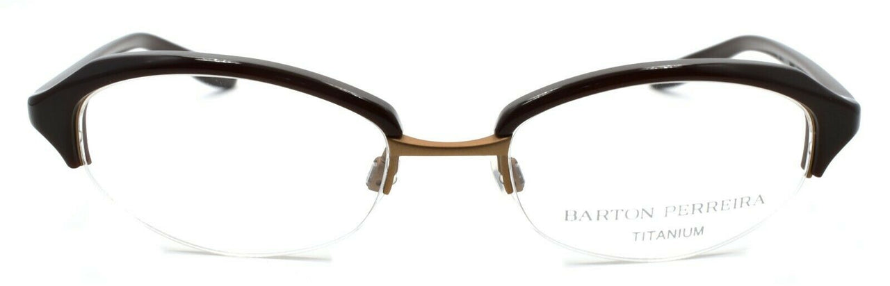 2-Barton Perreira Sylvia CAS/DUN Women's Eyeglasses Frames 49-18-135 Cask / Dune-672263039730-IKSpecs
