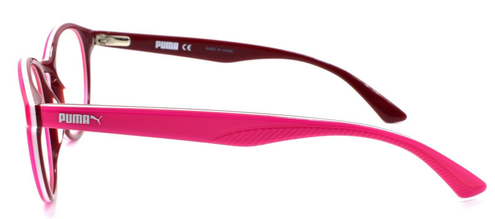 3-PUMA PU0107O 005 Eyeglasses Frames Round 48-20-140 Pink-889652062907-IKSpecs