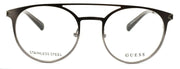 2-GUESS GU1956 009 Men's Eyeglasses Frames Aviator Round 50-19-140 Matte Gunmetal-664689952755-IKSpecs
