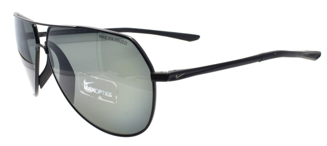 Nike Outrider EV1087 001 Sunglasses Aviator Black / Grey Polarized