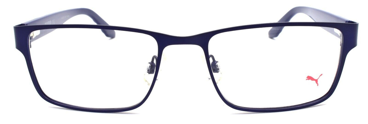 2-PUMA PU0024O 007 Men's Eyeglasses Frames 55-18-140 Blue-889652002248-IKSpecs