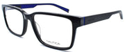 1-Nautica N8156 001 Men's Eyeglasses Frames 56-17-145 Black-688940463880-IKSpecs