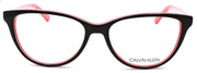 2-Calvin Klein CK19516 205 Women's Glasses Cat Eye 52-15-135 Dark Brown / Coral-883901111149-IKSpecs