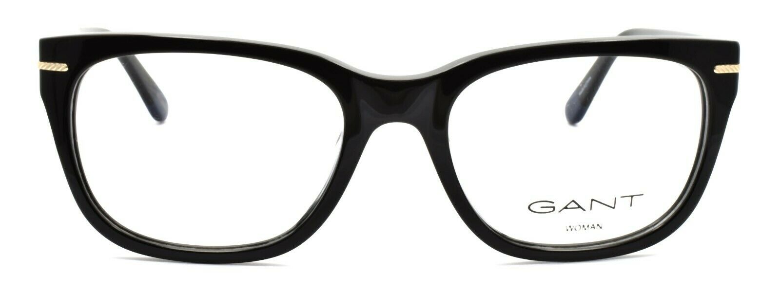 2-GANT GA4058 001 Women's Eyeglasses Frames 52-18-140 Shiny Black + CASE-664689790180-IKSpecs