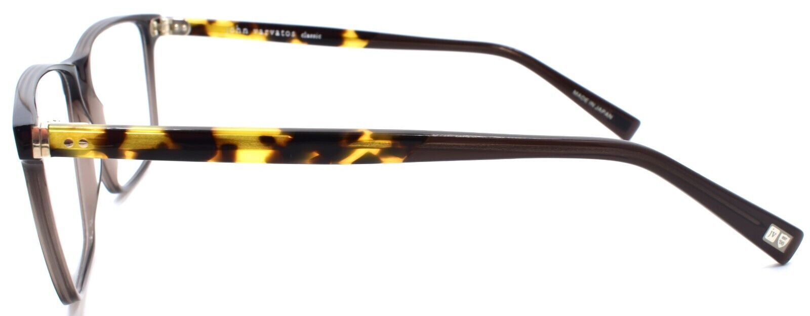 3-John Varvatos V380 Men's Eyeglasses Frames 57-14-145 Smoke Japan-751286324228-IKSpecs