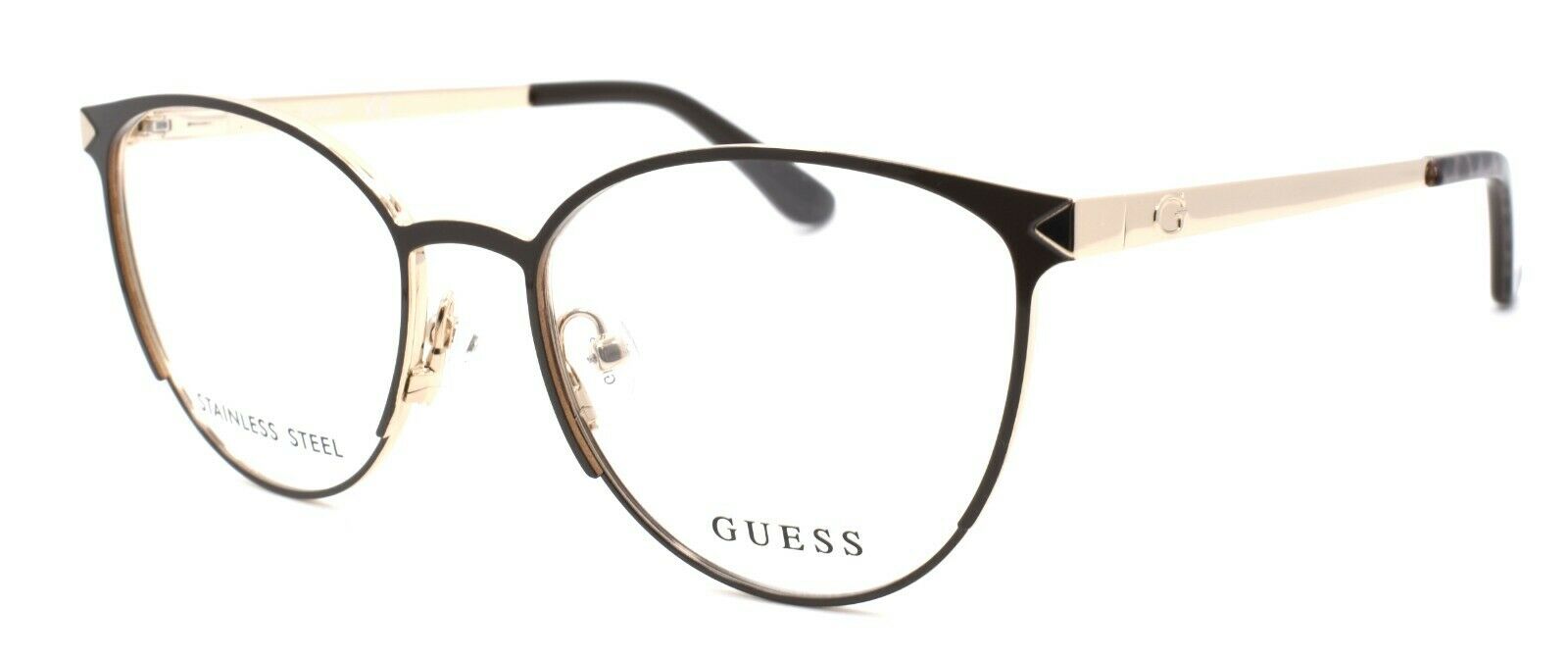 1-GUESS GU2665 049 Women's Eyeglasses Frame 51-17-135 Dark Brown + Case-664689954377-IKSpecs