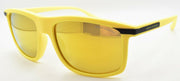 1-Armani Exchange AX4110 83325A Sunglasses Matte Fluorescent Yellow / Mirror Gold-8056597419499-IKSpecs