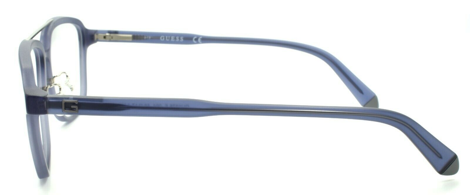 3-GUESS GU1975-F 091 Men's Eyeglasses Frames Aviator 55-17-145 Matte Blue-889214079084-IKSpecs