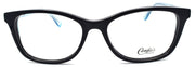 2-Candies CA0176 001 Women's Eyeglasses Frames Cat Eye 53-16-140 Black-889214072443-IKSpecs