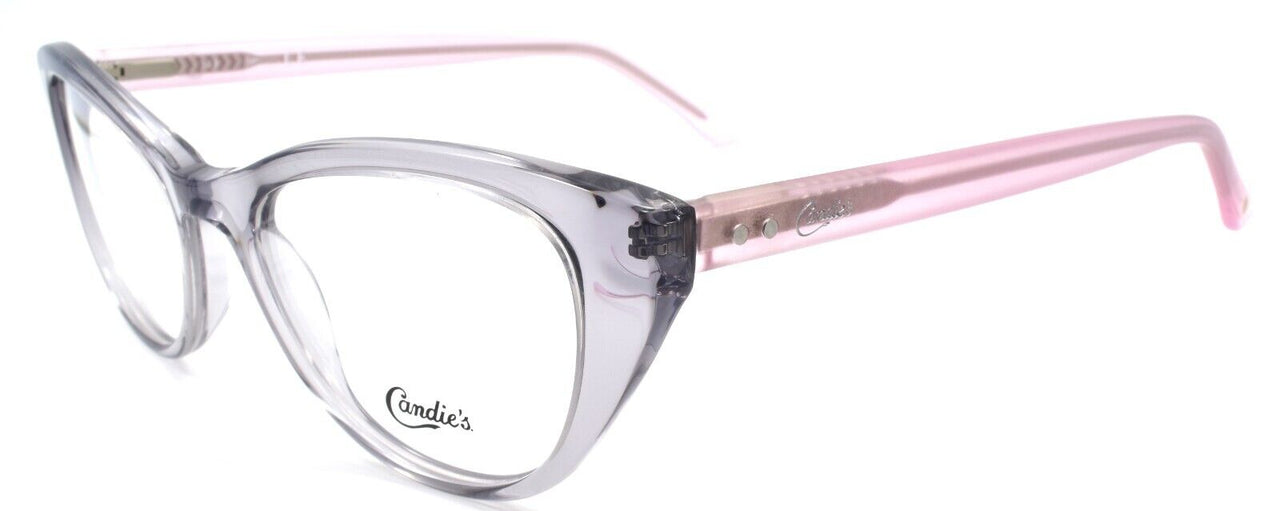 1-Candies CA0178 020 Women's Eyeglasses Frames Cat Eye 50-17-140 Grey Crystal-889214071613-IKSpecs