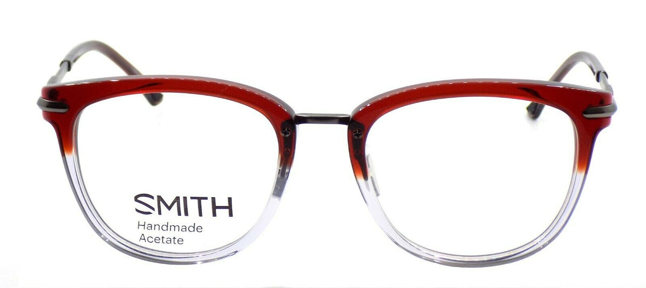 2-SMITH Optics Quinlan IOX Unisex Eyeglasses Frames 51-19-140 Red Crystal Split-716737723005-IKSpecs