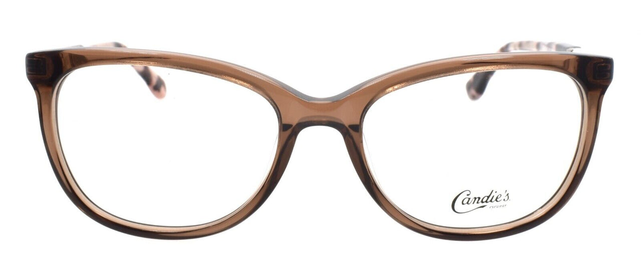 Candie's CA0508 045 Women's Eyeglasses Frames Cat Eye 49-16-135 Light Brown