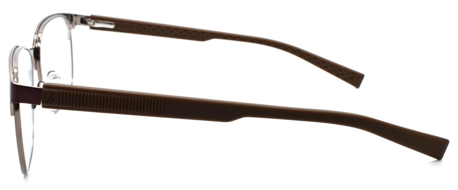 3-Nautica N7293 210 Men's Eyeglasses Frames 53-17-140 Matte Brown-688940461848-IKSpecs